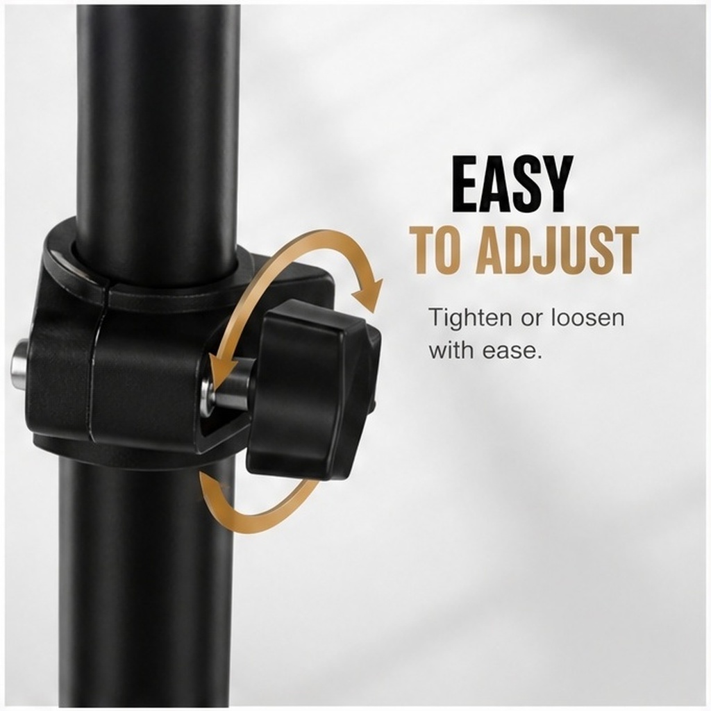 Projector Floor Stand Tripod Adjustable - Supporto portatile per proiettore, con altezza
