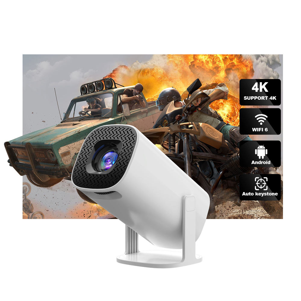 4K Smart Projector Android 11 Wifi 6 - Proiettore Smart P30 Mini Android 11