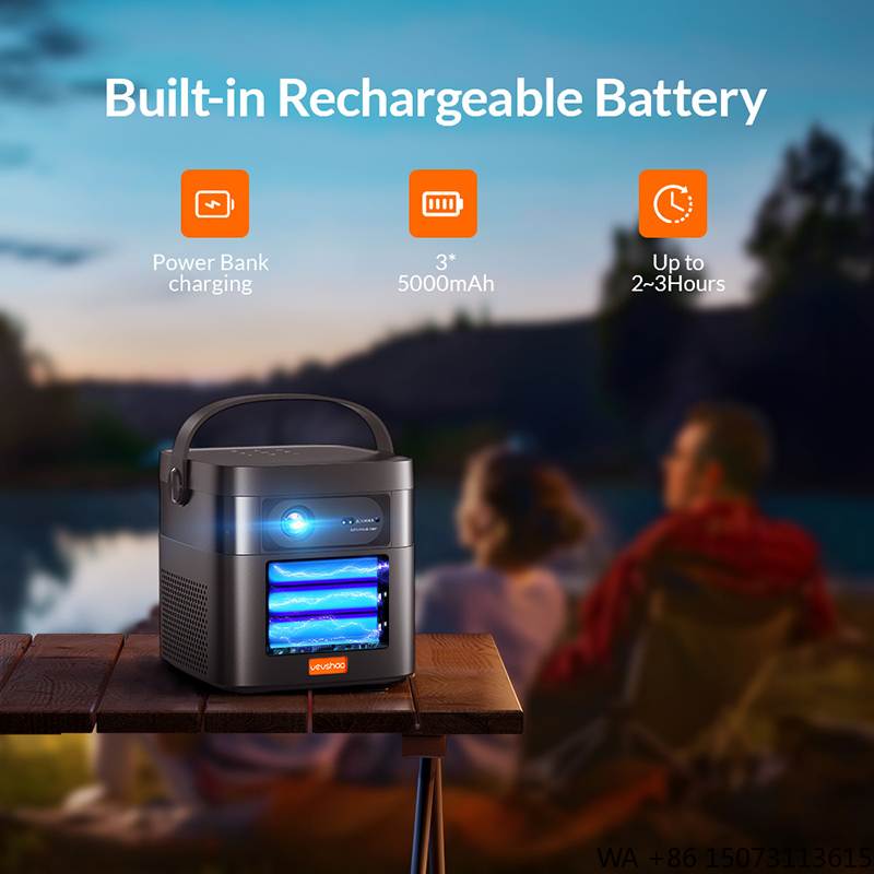 Mini Portable Projector Rechargeable Battery - Mini Proiettore Portatile con Batteria da