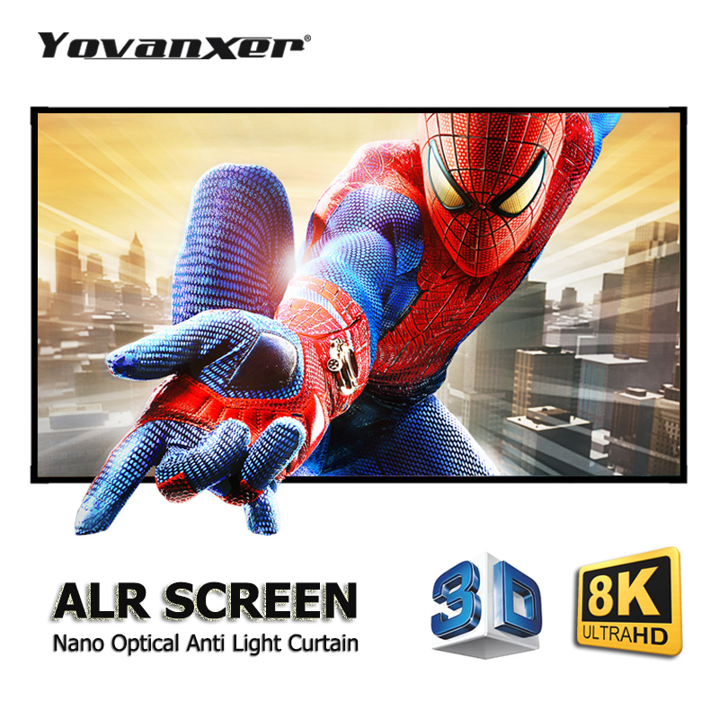 Alr Ambient Light Rejecting Projector Screen - Schermo di Proiezione ALR 3D in