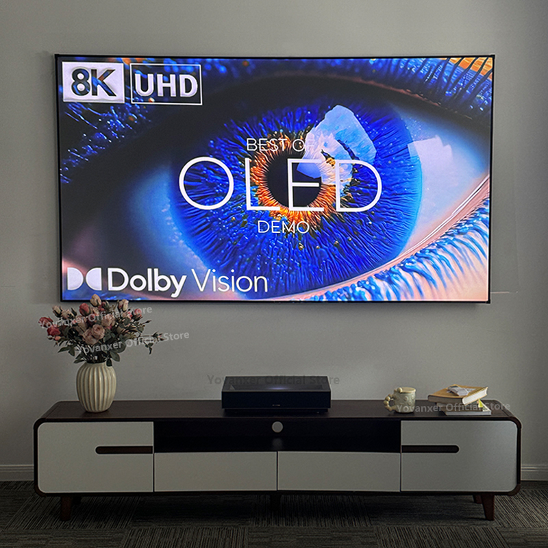 Ultra Short Throw Laser Projector 4K - Nuovo schermo di proiezione Fresnel 5.0