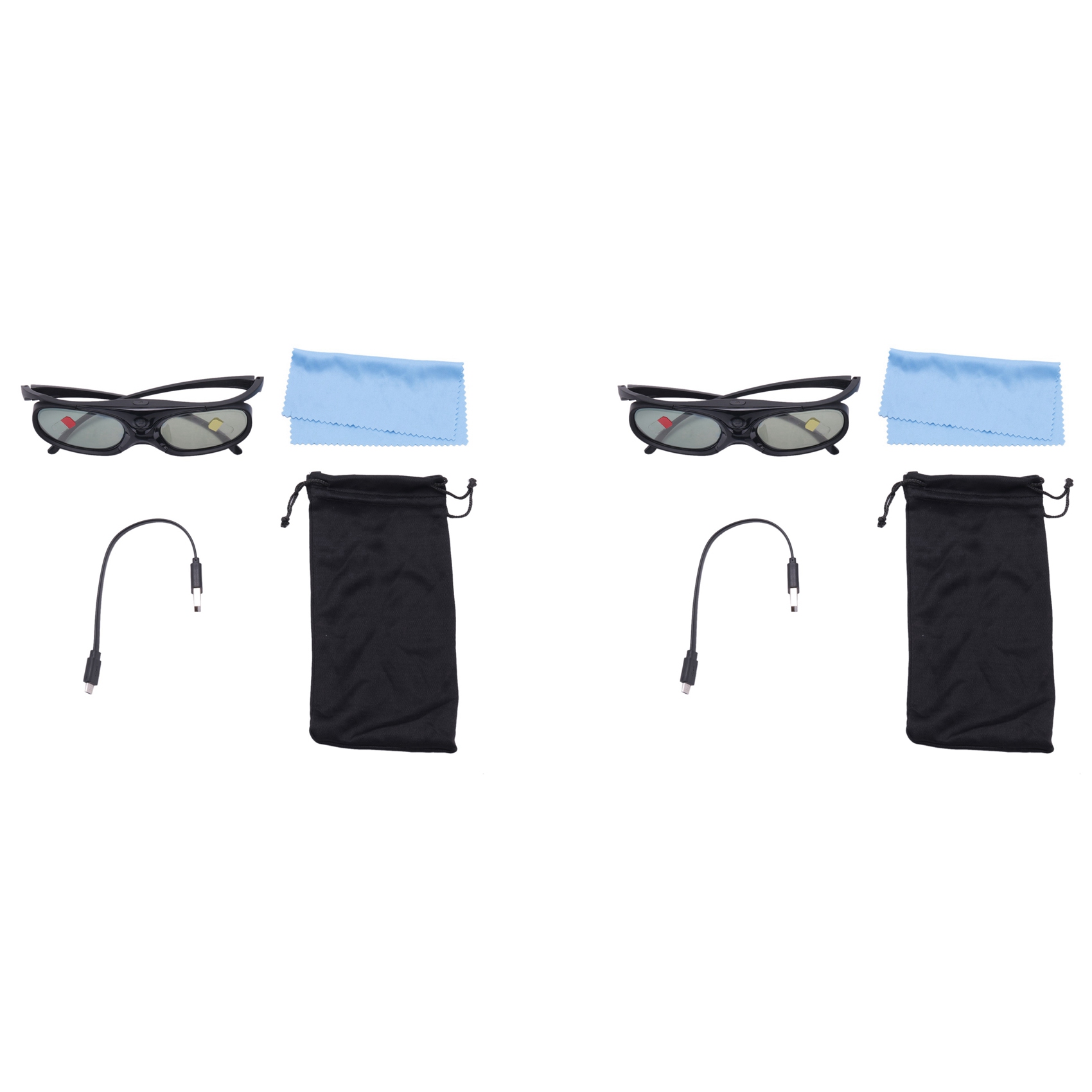 Active 3D Glasses Dlp Link Projector - 8 Paia di Occhiali 3D Active