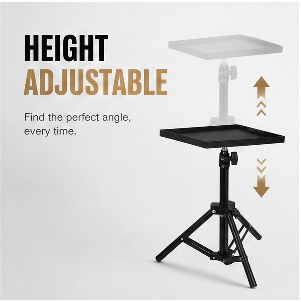 Projector Floor Stand Tripod Adjustable - Supporto regolabile per proiettore – treppiede
