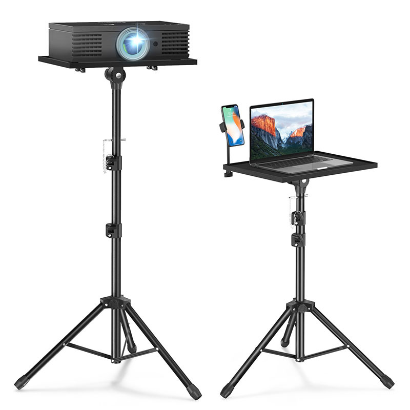 Projector Floor Stand Tripod Adjustable - Supporto per proiettore Staffa per laptop