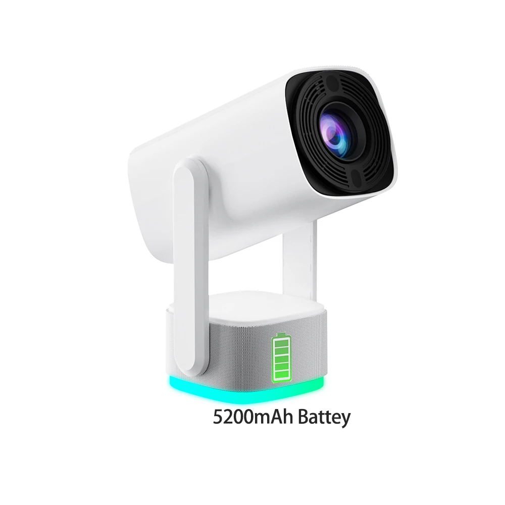 Mini Portable Projector Rechargeable Battery - Mini Proiettore Portatile Ricaricabile 1080P Smart