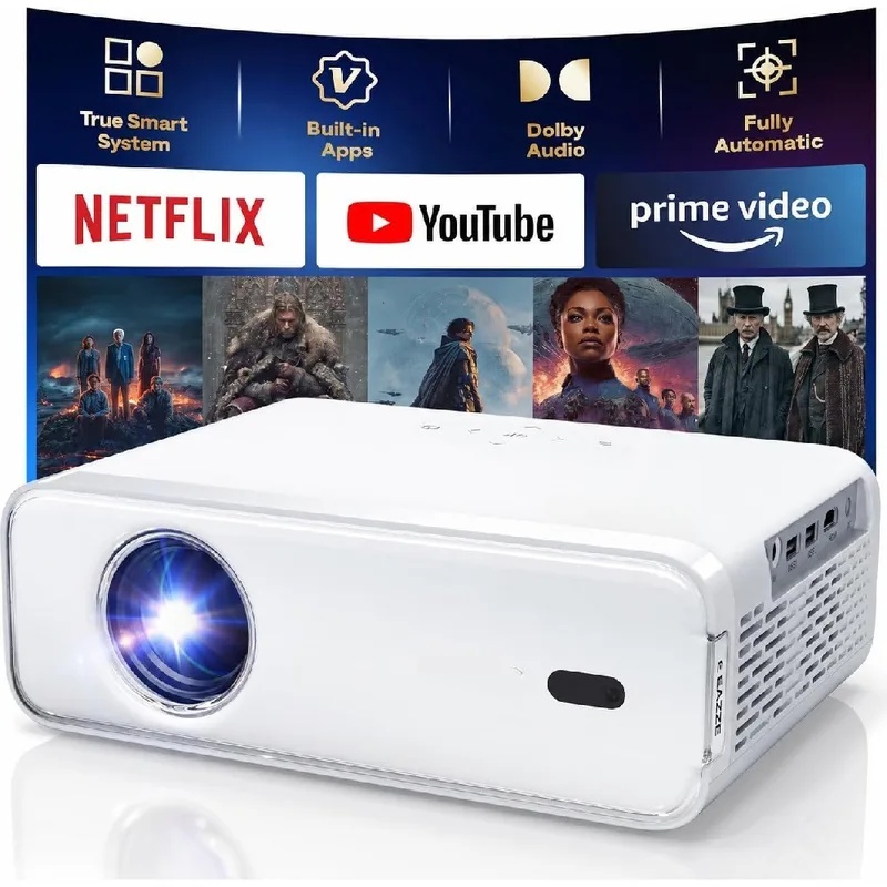 Auto Focus Keystone Correction Projector - Mini proiettore portatile intelligente | Risoluzione