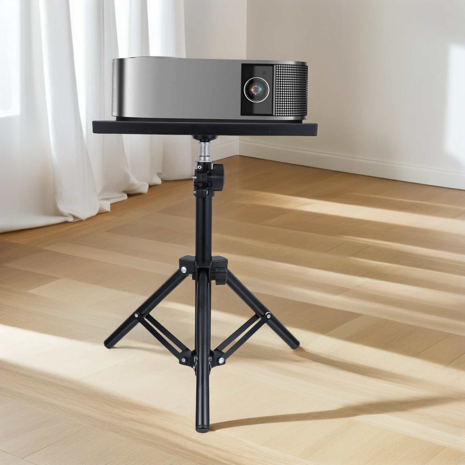Projector Floor Stand Tripod Adjustable - Supporto per proiettore, treppiede per laptop,