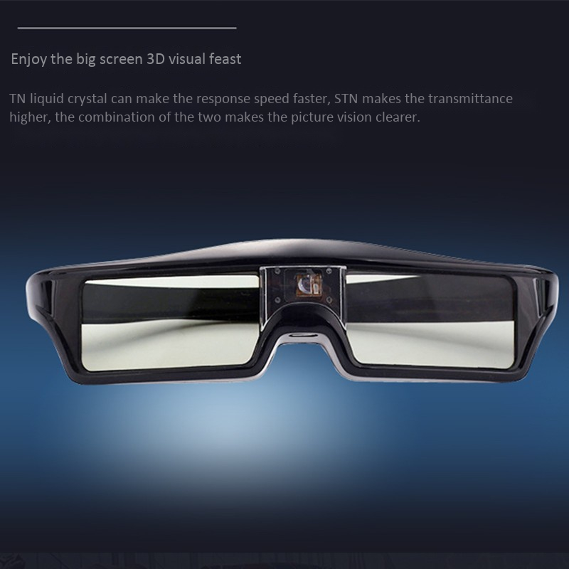 Active 3D Glasses Dlp Link Projector - Occhiali con pellicola 3D per proiettore