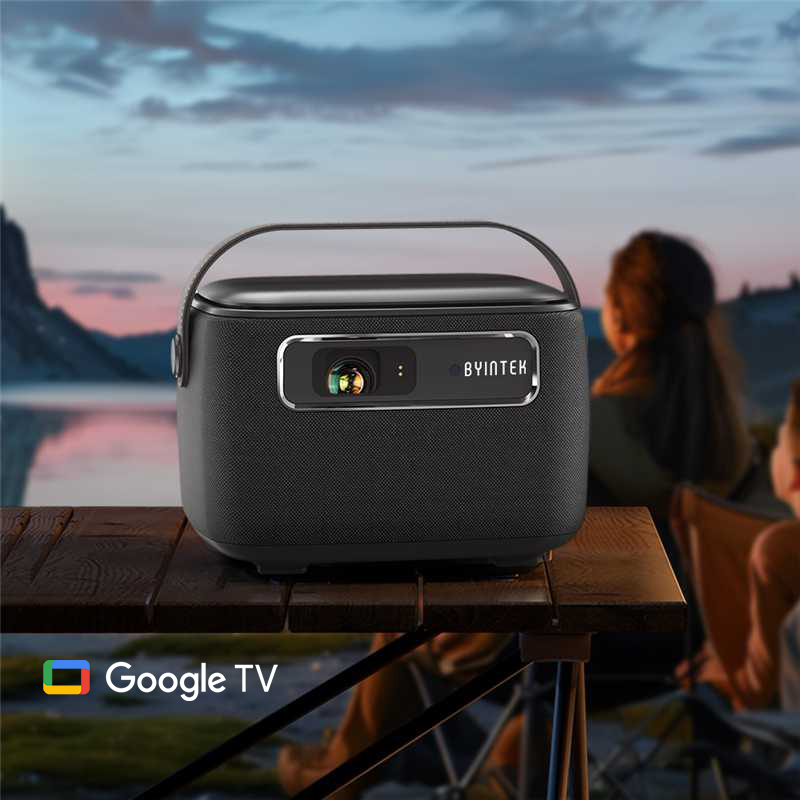 Mini Portable Projector Rechargeable Battery - [Mampione gratuita per distributore] BYINTEK 3D