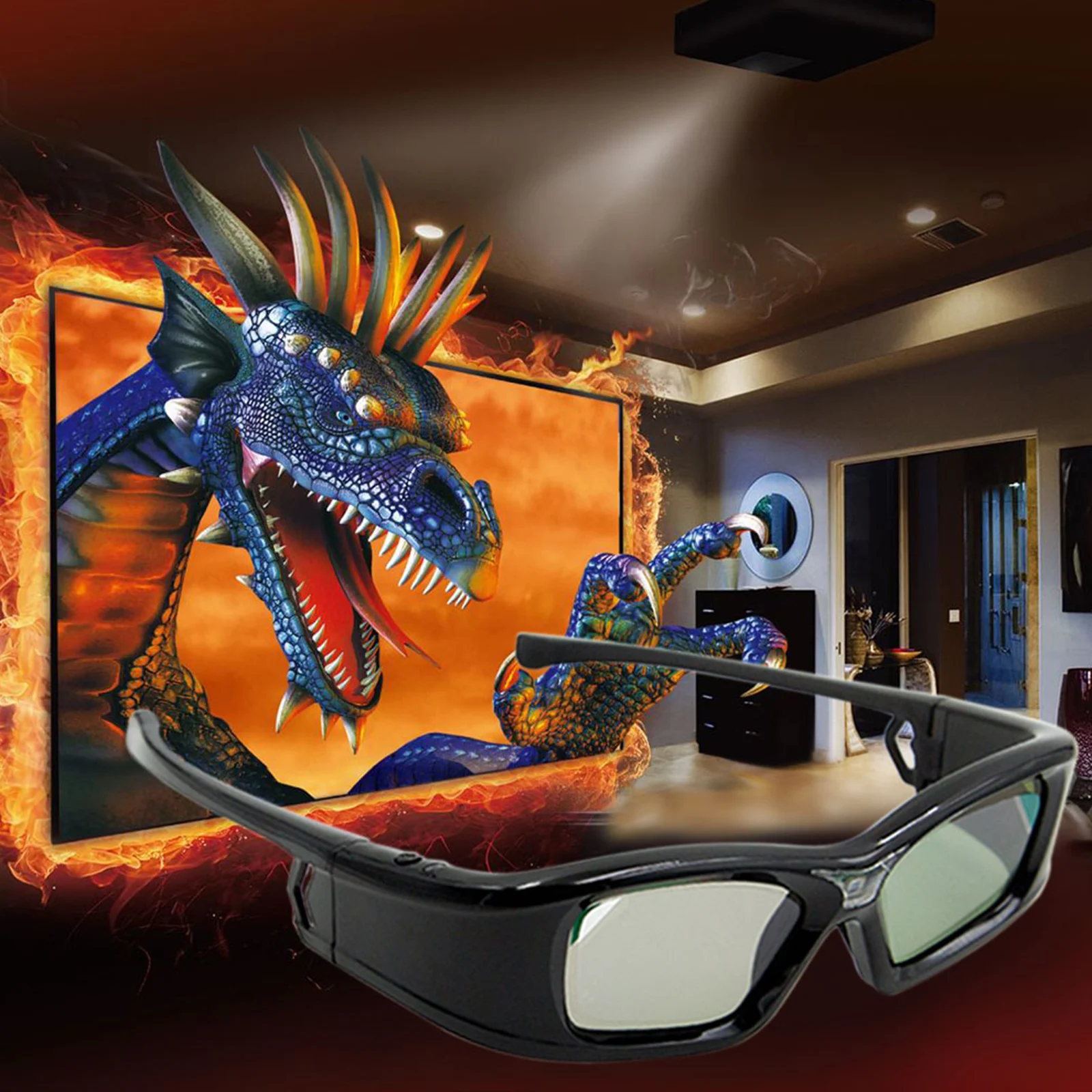 GL410 Occhiali 3D per Proietto - Active 3D Glasses Dlp Link Projector recensione e prezzo