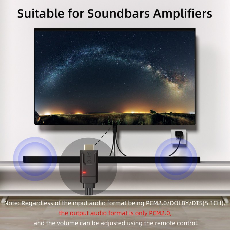 Convertitore Estrattore Audio  - Optical Audio Hdmi Earc Extractor recensione e prezzo