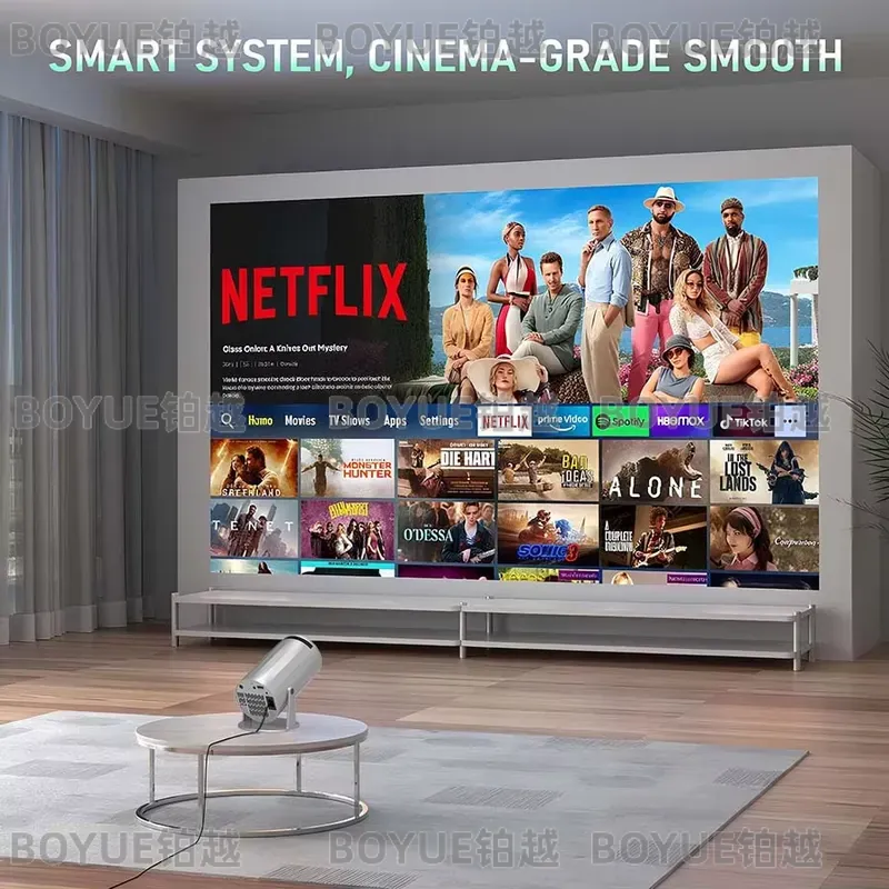 Proiettore Portatile 4K Androi - 4K Smart Projector Android 11 Wifi 6 recensione e prezzo