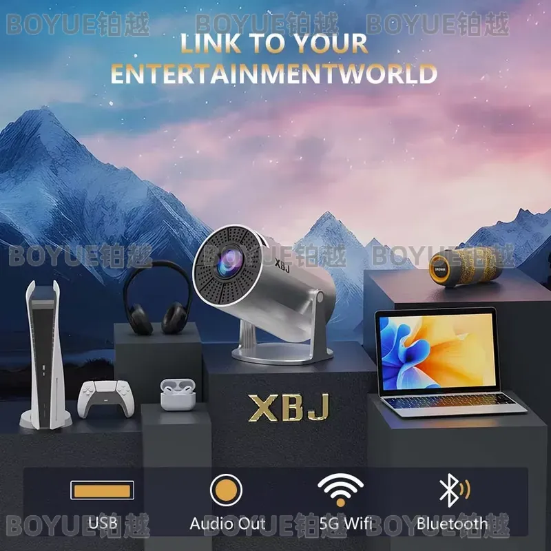 Proiettore Portatile 4K Androi - 4K Smart Projector Android 11 Wifi 6 recensione e prezzo