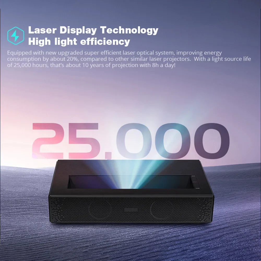 Proiettore Laser 4K HD a 3 Col - Ultra Short Throw Laser Projector 4K recensione e prezzo