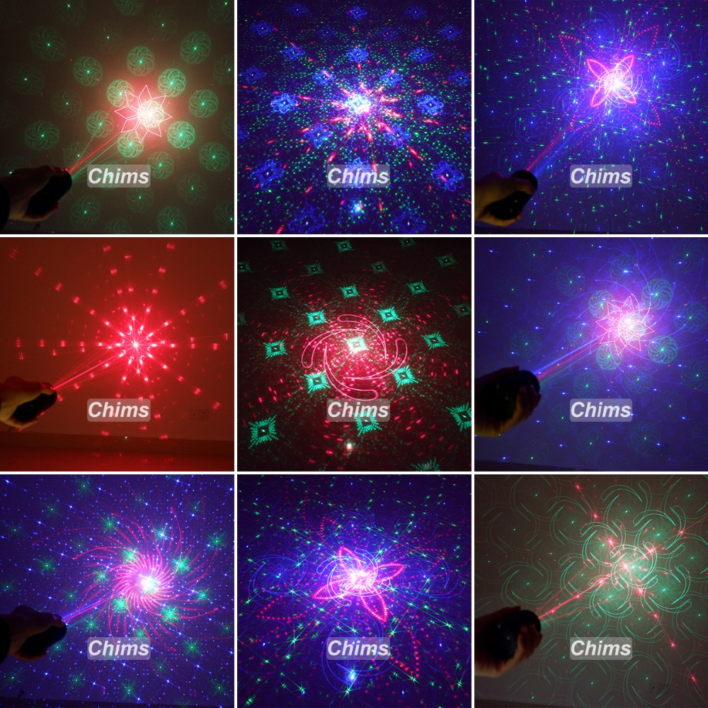 Chims Mini luci laser portatil - Mini Portable Projector Rechargeable Battery recensione e prezzo