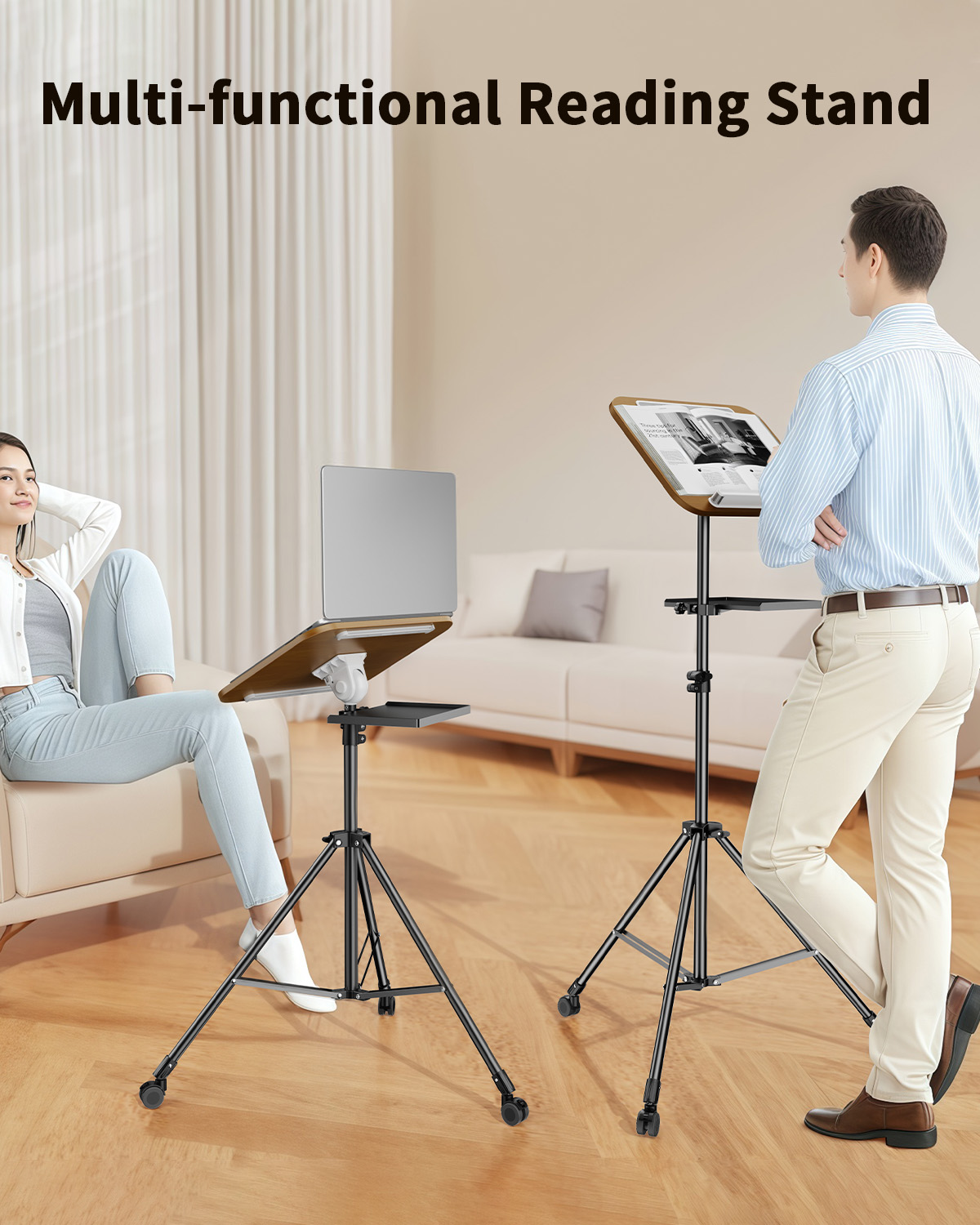 Oatsbasf Supporto da pavimento - Projector Floor Stand Tripod Adjustable recensione e prezzo