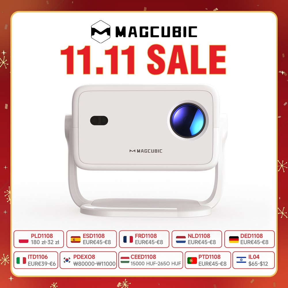 Proiettore Magcubic 8K L018 65 - Auto Focus Keystone Correction Projector recensione e prezzo