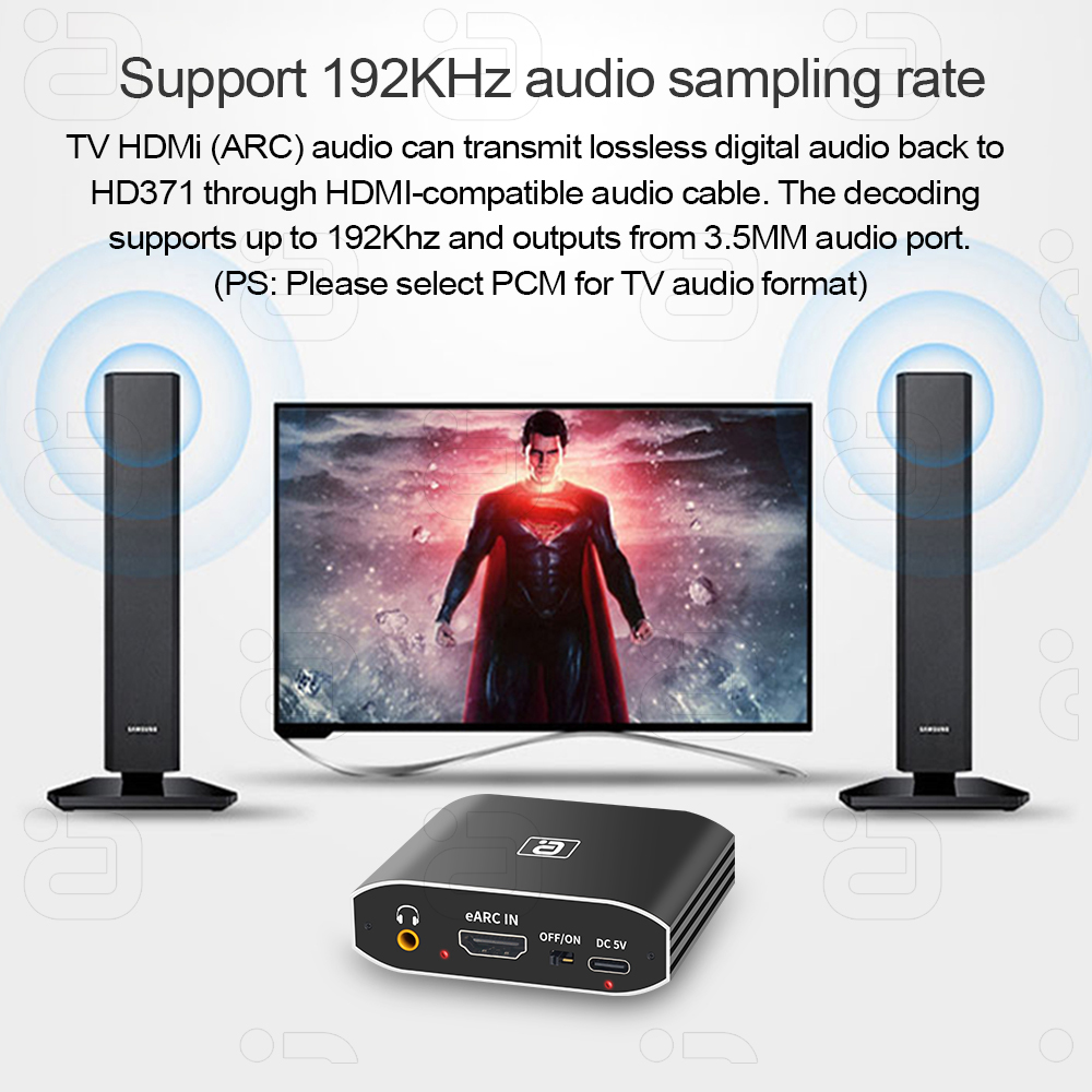 EARC Audio Extractor 192Khz Co - Optical Audio Hdmi Earc Extractor recensione e prezzo