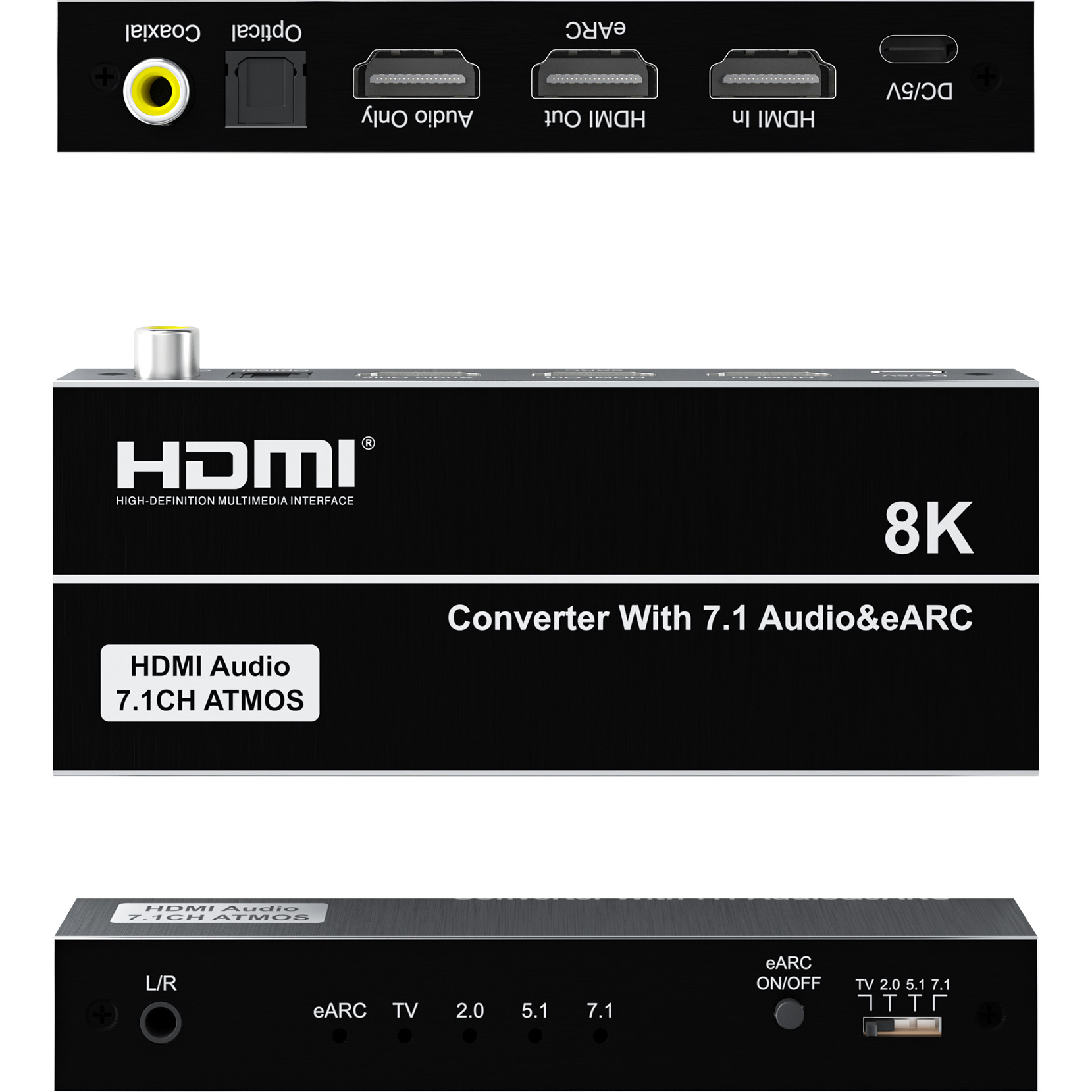 Estrattore Audio HDMI 8K con e - Optical Audio Hdmi Earc Extractor recensione e prezzo