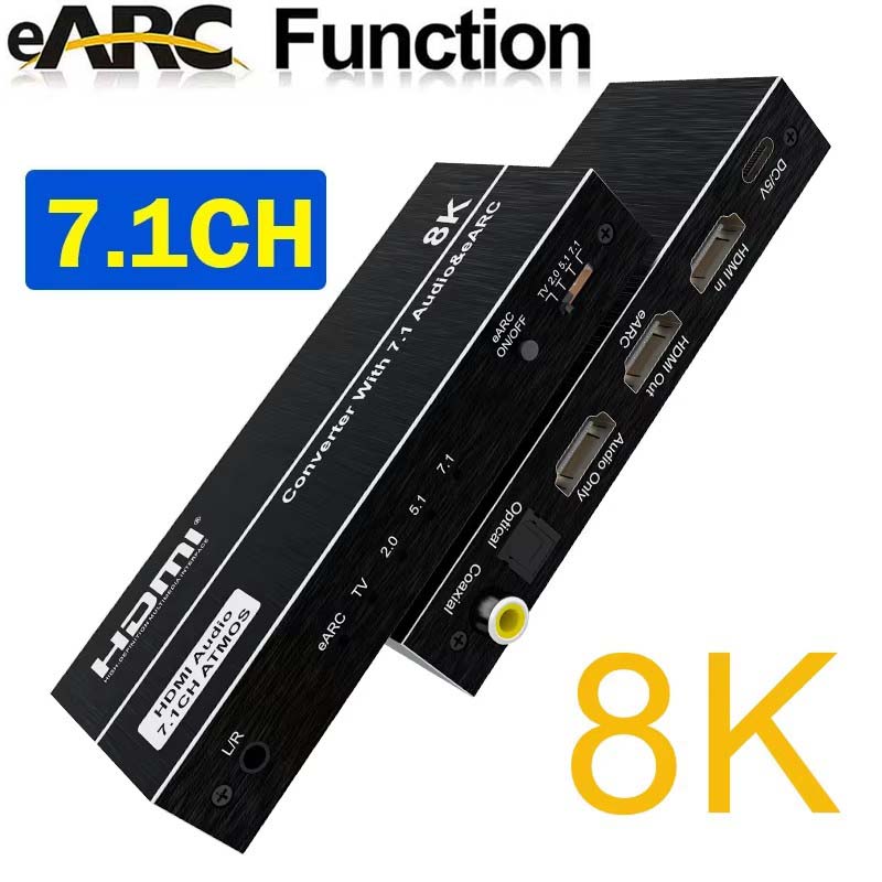 Estrattore Audio HDMI 8K con e - Optical Audio Hdmi Earc Extractor recensione e prezzo