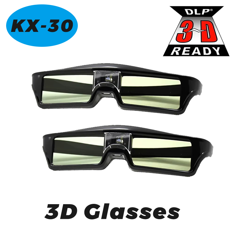 1/2 PCS KX-30 Occhiali 3D DLP- - Active 3D Glasses Dlp Link Projector recensione e prezzo