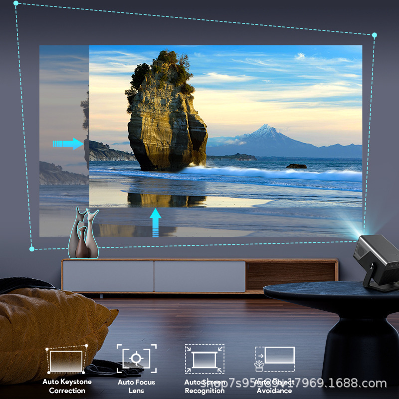 Proiettore Smart LGOODVIN X7AR - Auto Focus Keystone Correction Projector recensione e prezzo