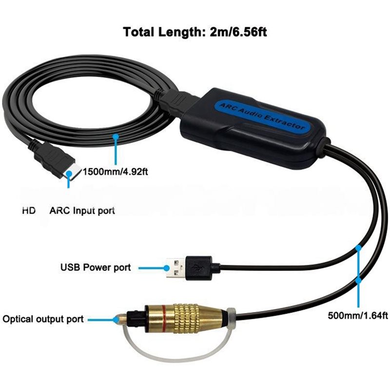 Estrattore audio ARC EARC comp - Optical Audio Hdmi Earc Extractor recensione e prezzo
