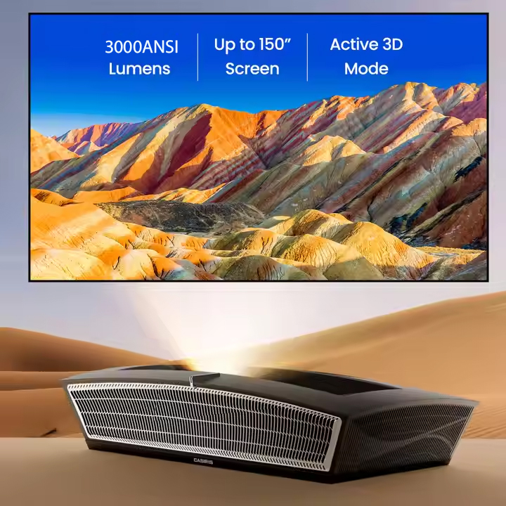 CASIRIS H6 Pro 4K UHD Proietto - Ultra Short Throw Laser Projector 4K recensione e prezzo