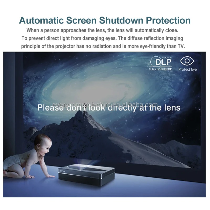 Everycom B7u Pro Versione Glob - Ultra Short Throw Laser Projector 4K recensione e prezzo