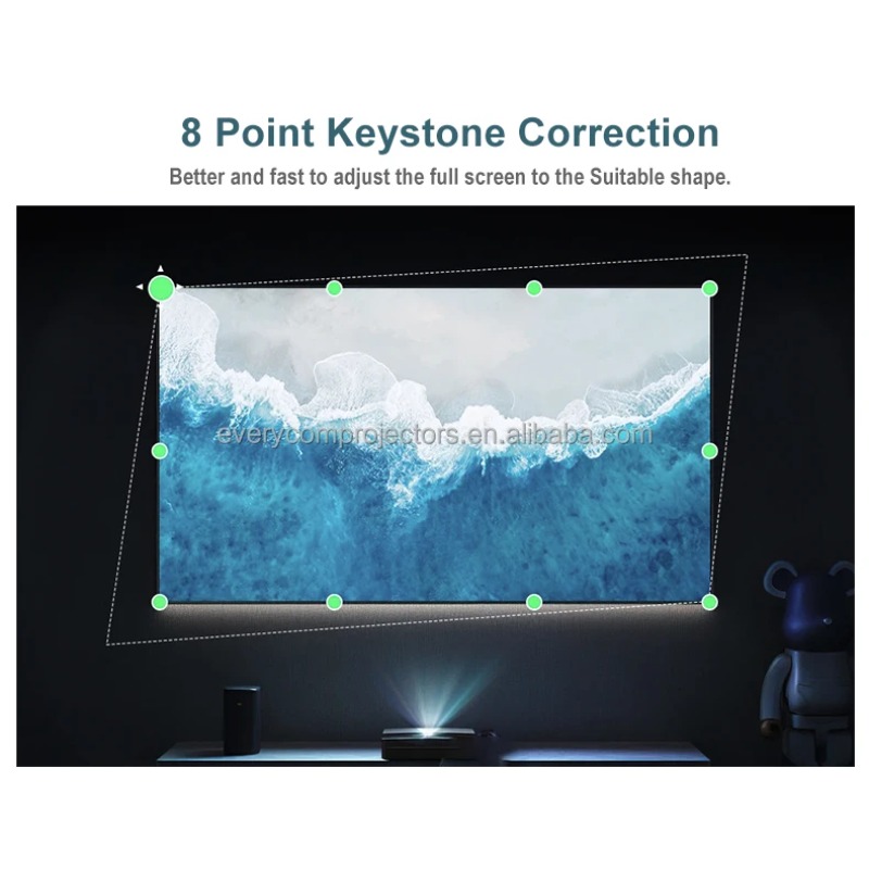 Everycom B7u Pro Versione Glob - Ultra Short Throw Laser Projector 4K recensione e prezzo