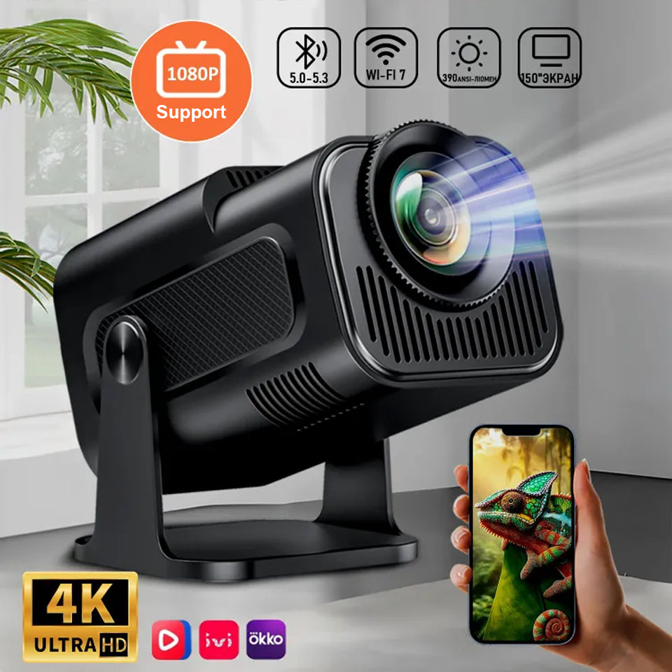 Proiettore Portatile, Supporto - 4K Smart Projector Android 11 Wifi 6 recensione e prezzo