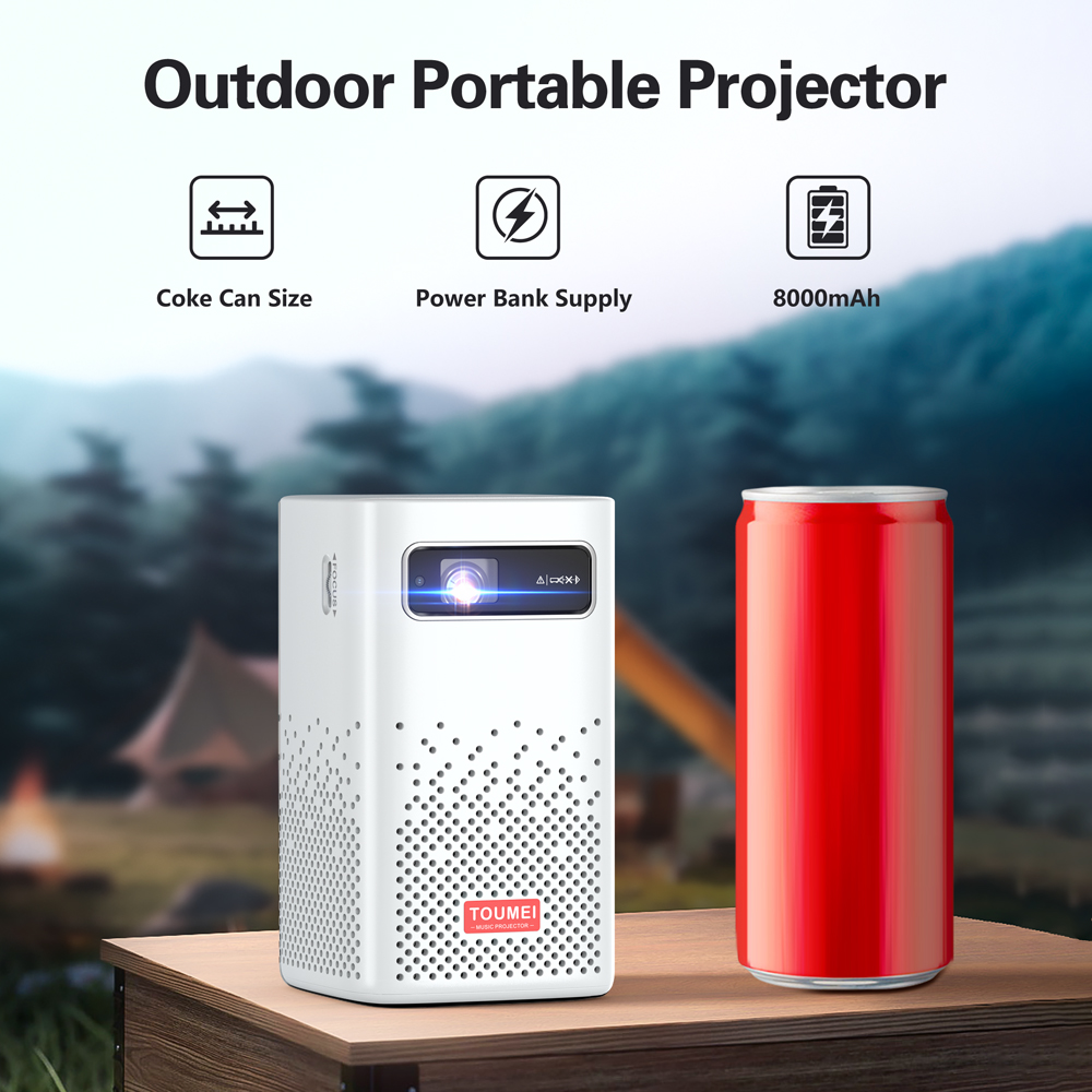 Acquisto all'Ingrosso Proietto - Mini Portable Projector Rechargeable Battery recensione e prezzo