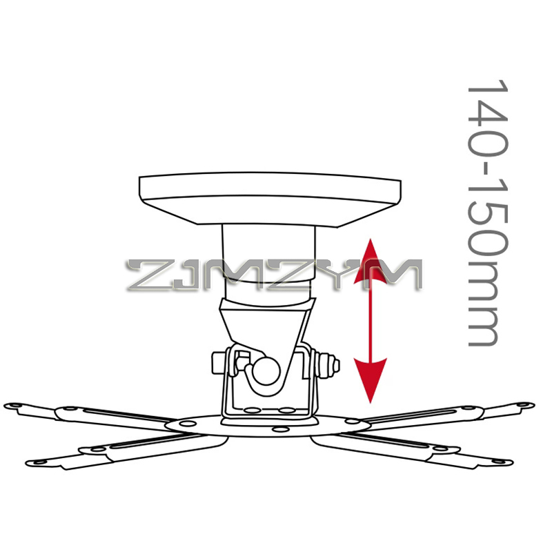 Staffa per proiettore Supporto - Projector Ceiling Mount Bracket Universal recensione e prezzo