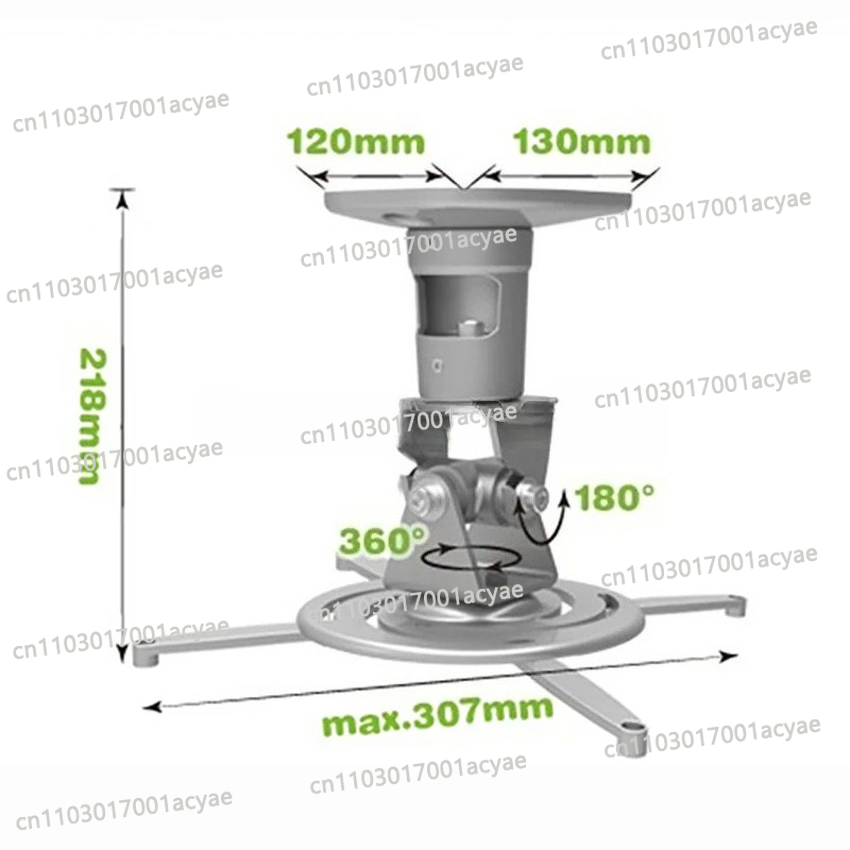 Supporto universale da soffitt - Projector Ceiling Mount Bracket Universal recensione e prezzo