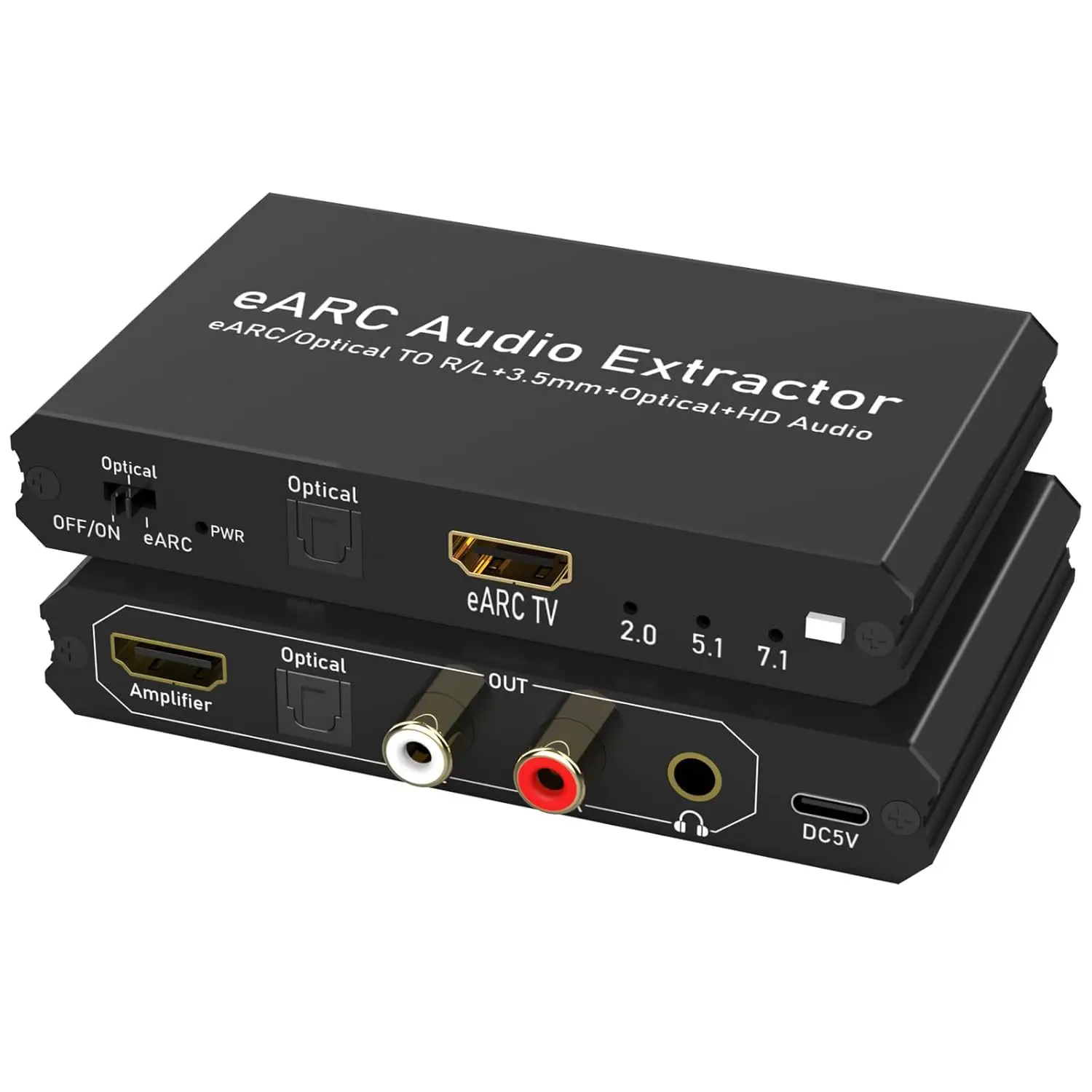 Adattatore convertitore audio  - Optical Audio Hdmi Earc Extractor recensione e prezzo