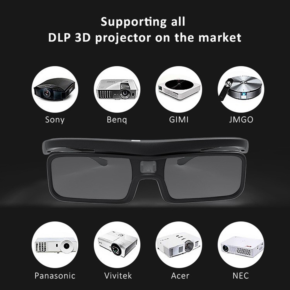 Occhiali 3D con tecnologia DLP - Active 3D Glasses Dlp Link Projector recensione e prezzo
