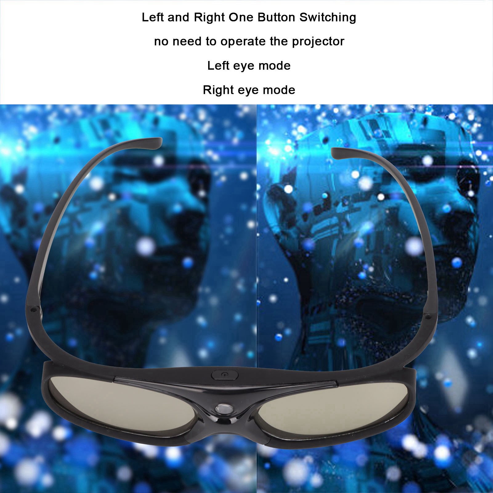 Occhiali con otturatore attivo - Active 3D Glasses Dlp Link Projector recensione e prezzo