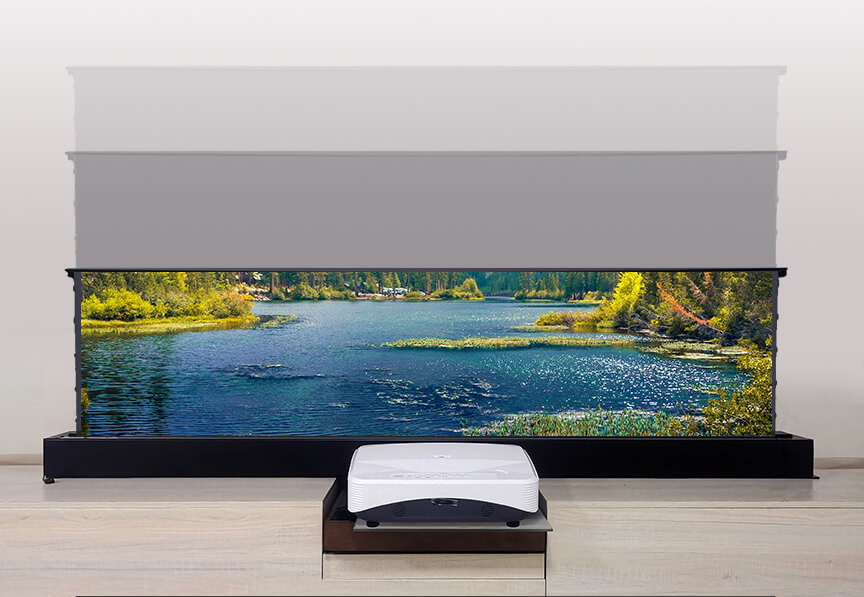 R 110 pollici tensione elettri - Ultra Short Throw Laser Projector 4K recensione e prezzo