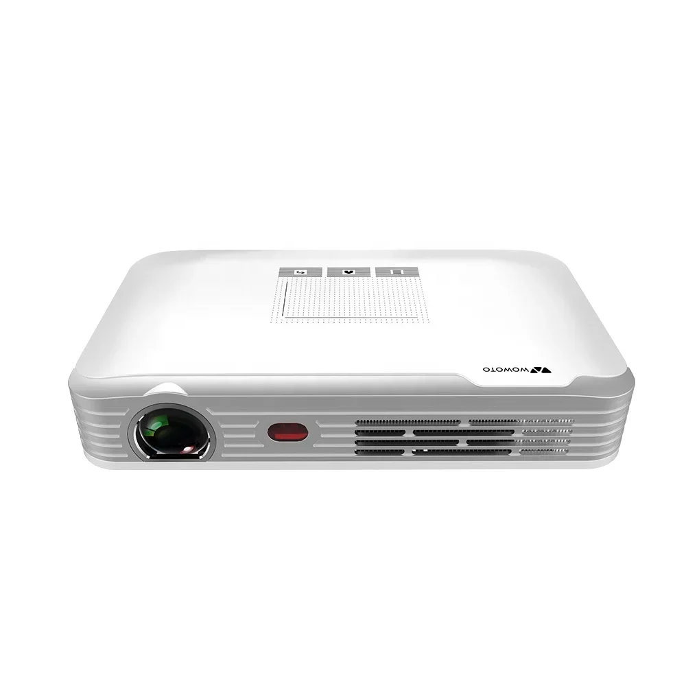 Nuovo WOWOTO T9S Max: 450 ANSI - Mini Portable Projector Rechargeable Battery recensione e prezzo