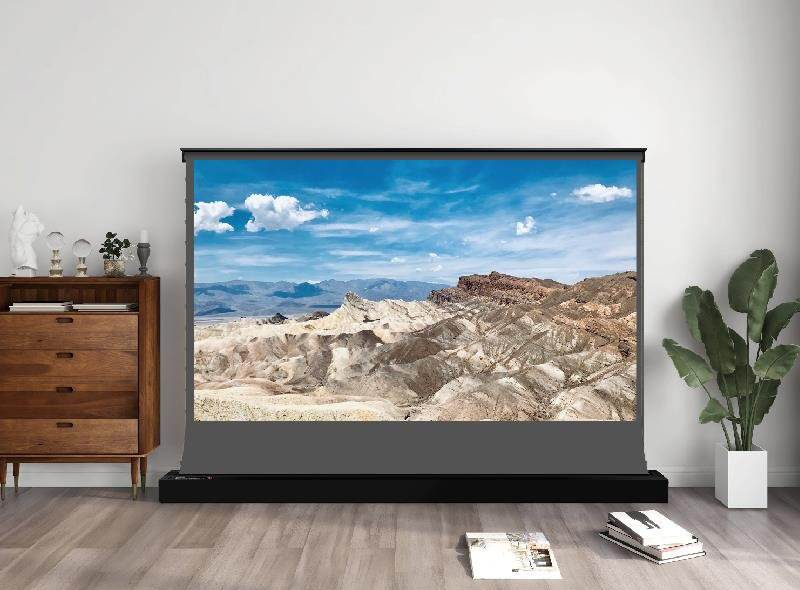 Schermo motorizzato da pavimen - Projector Screen 120 Inch Motorized Ambient recensione e prezzo