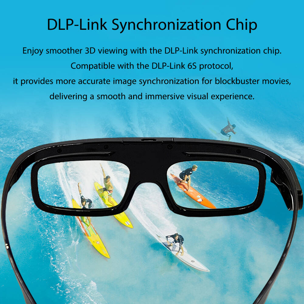 Accessori per proiettori Dangb - Active 3D Glasses Dlp Link Projector recensione e prezzo