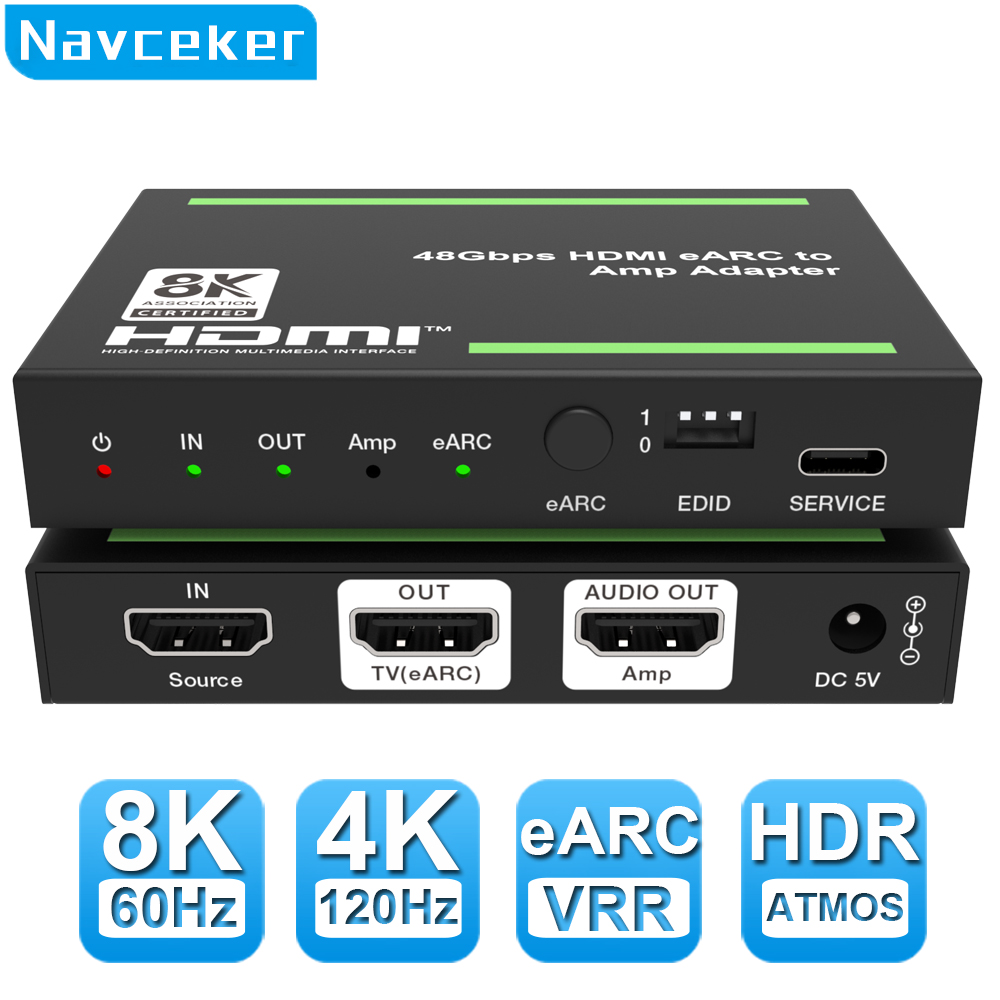 Navceke Estrattore Audio HDMI  - Optical Audio Hdmi Earc Extractor recensione e prezzo